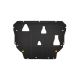 Защита картера для GEELY Monjaro 2023-2026 (I рестайлинг) 2.0 бензин AT NLZ сталь, с крепежом / Джили Монжаро